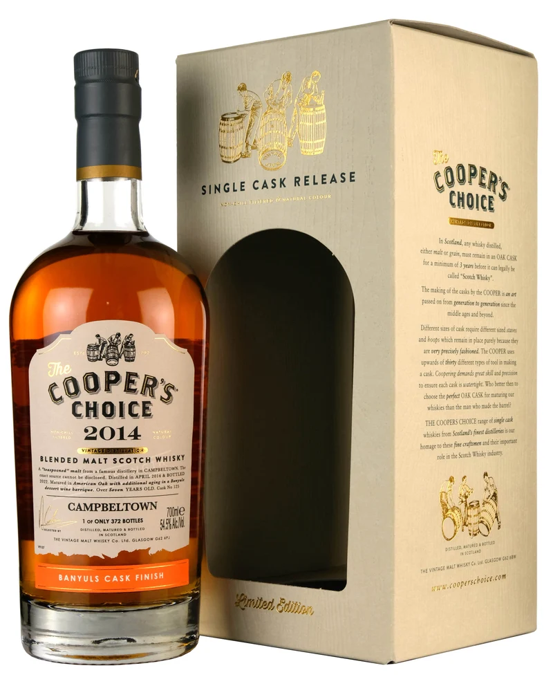 Campbeltown 2014-2022 | 7 Year Old Cooper's Choice Single Cask 125