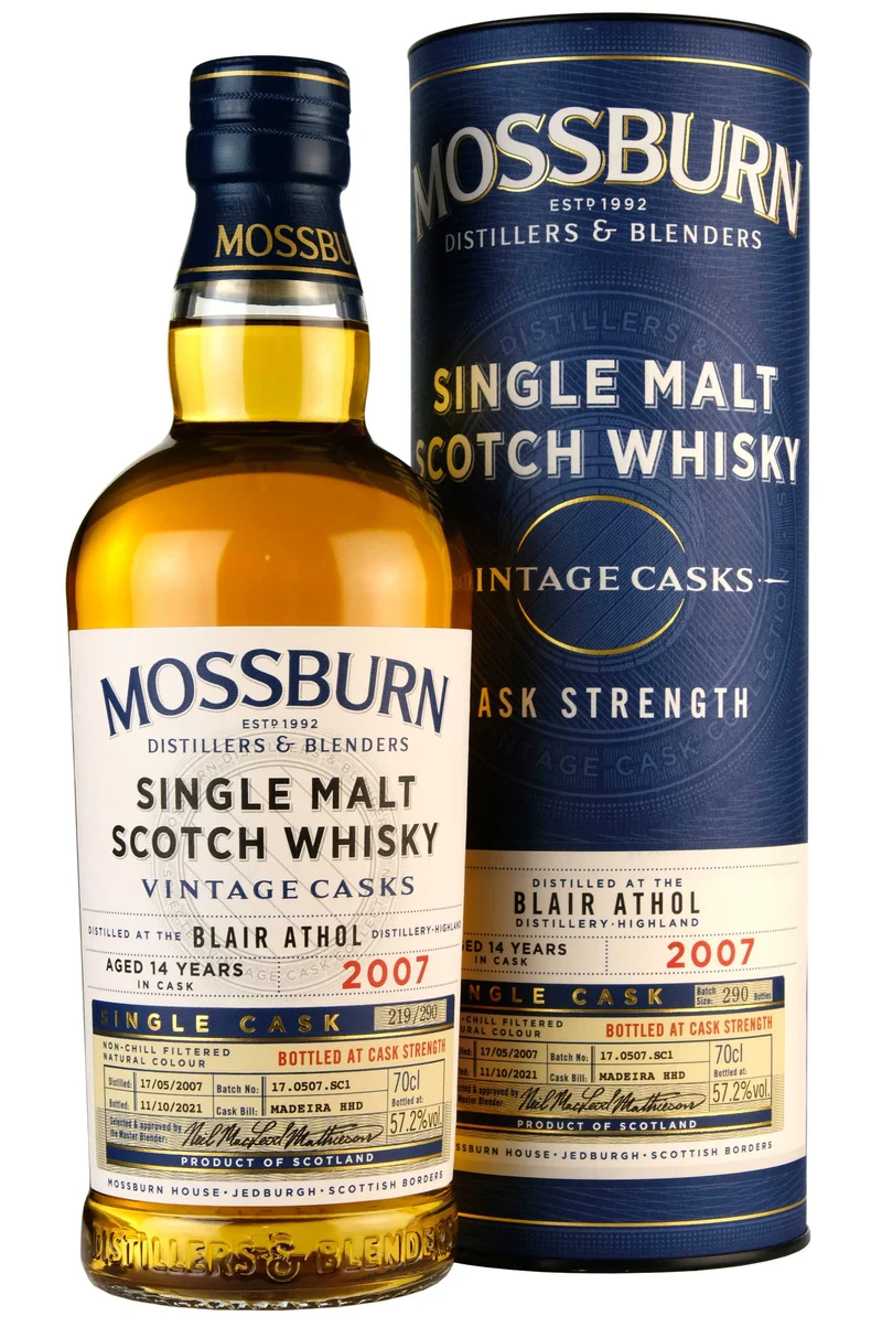 Blair Athol 2007-2021 | 14 Year Old | Mossburn Vintage Casks