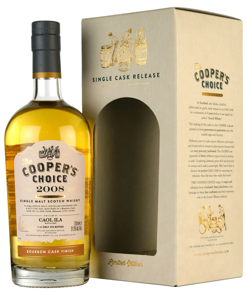 Caol Ila 2008-2022 | 13 Year Old Cooper's Choice Single Cask 16