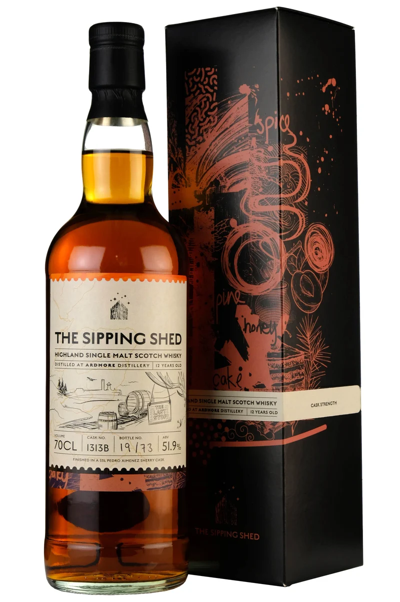 Ardmore 2009-2021 | 12 Year Old The Sipping Shed Single Cask 1313B
