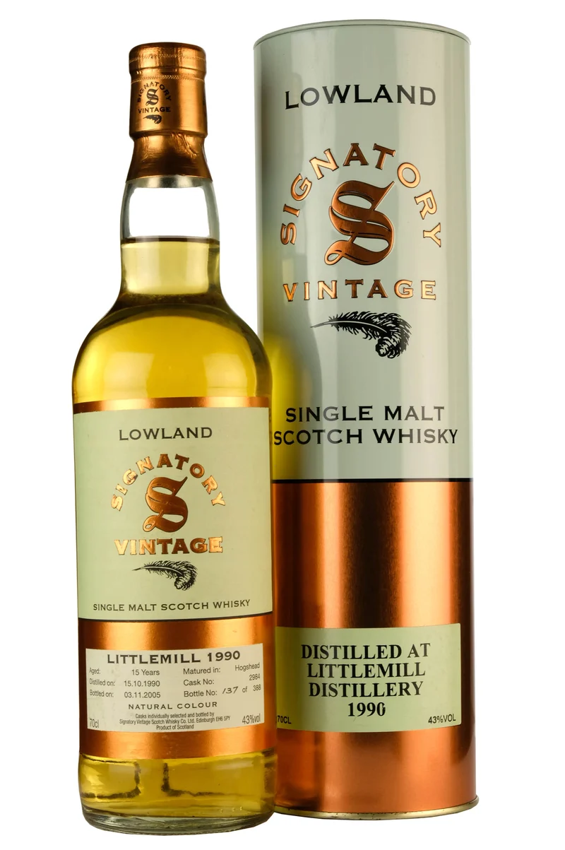 Littlemill 1990-2005 | 15 Year Old Signatory Vintage Cask 2984