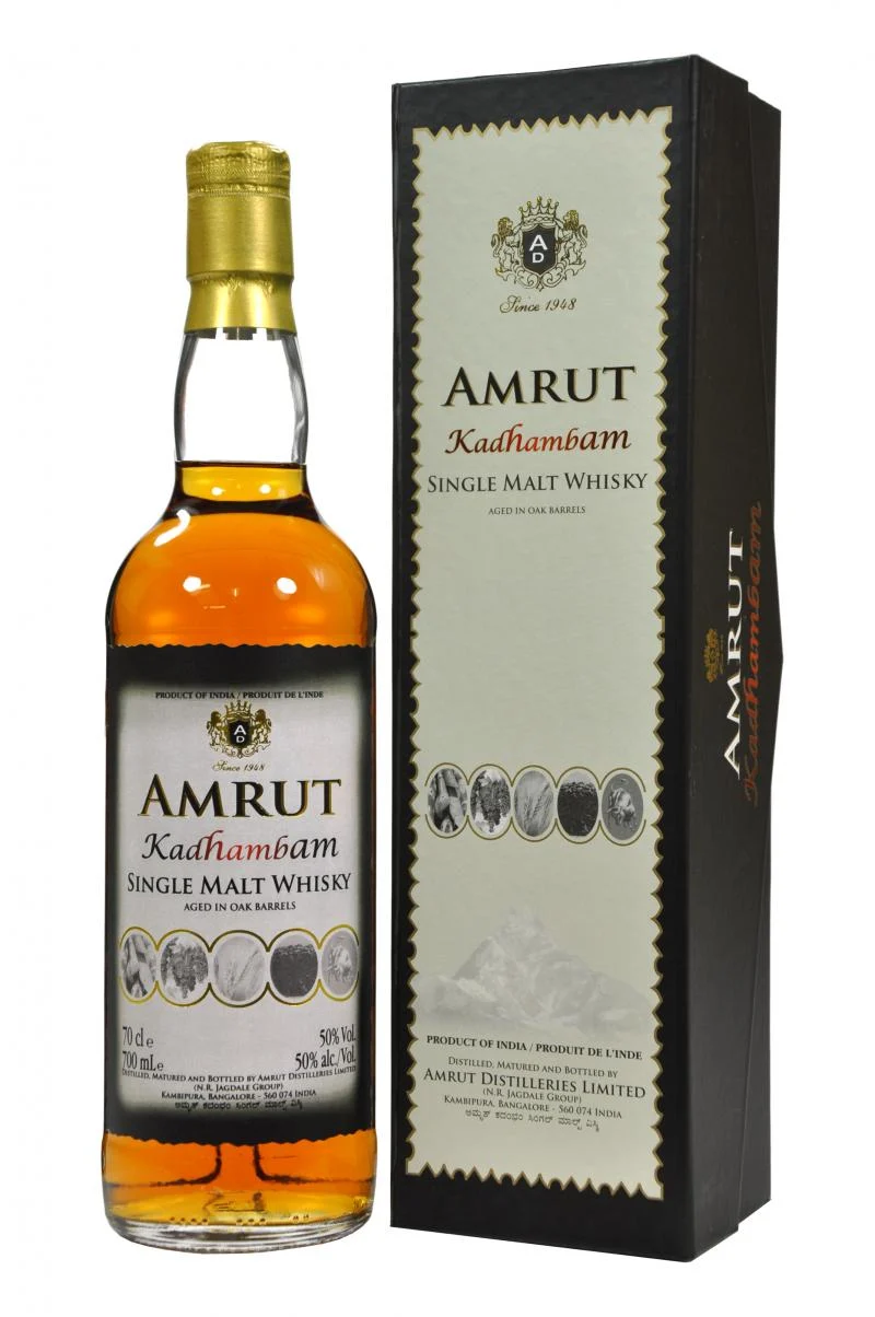 Amrut Kadhambam Indian Whisky
