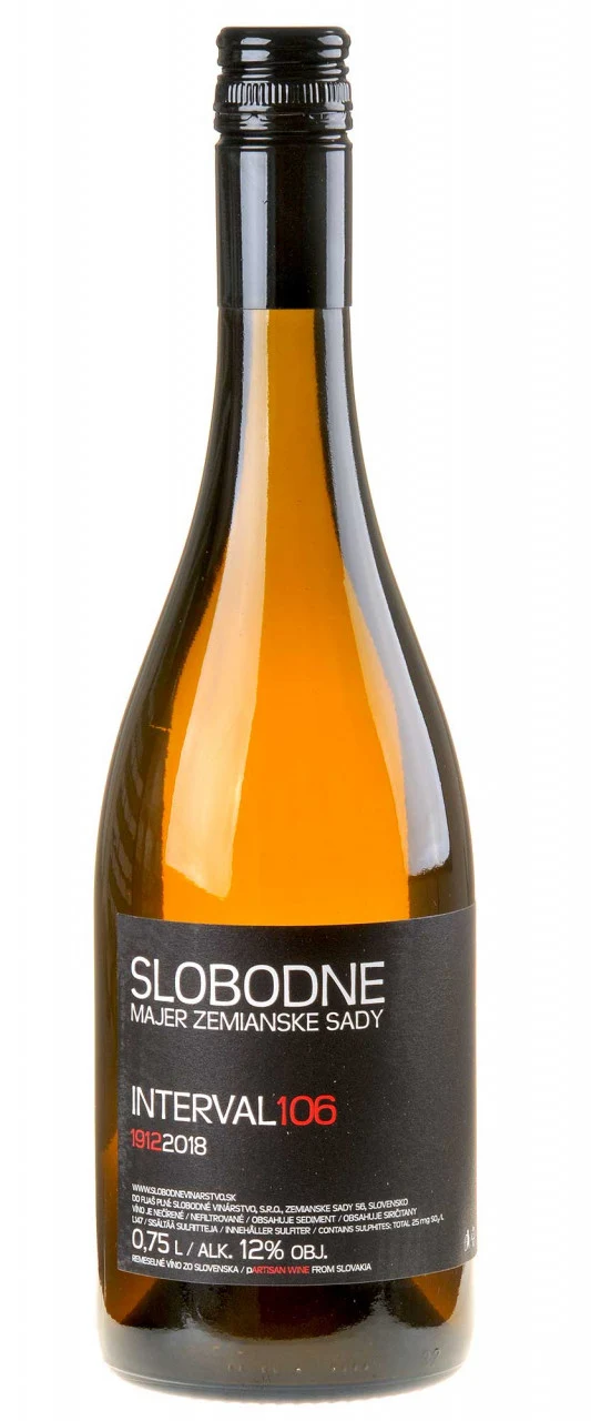 Slobodné Vinárstvo Interval 106 2018 white