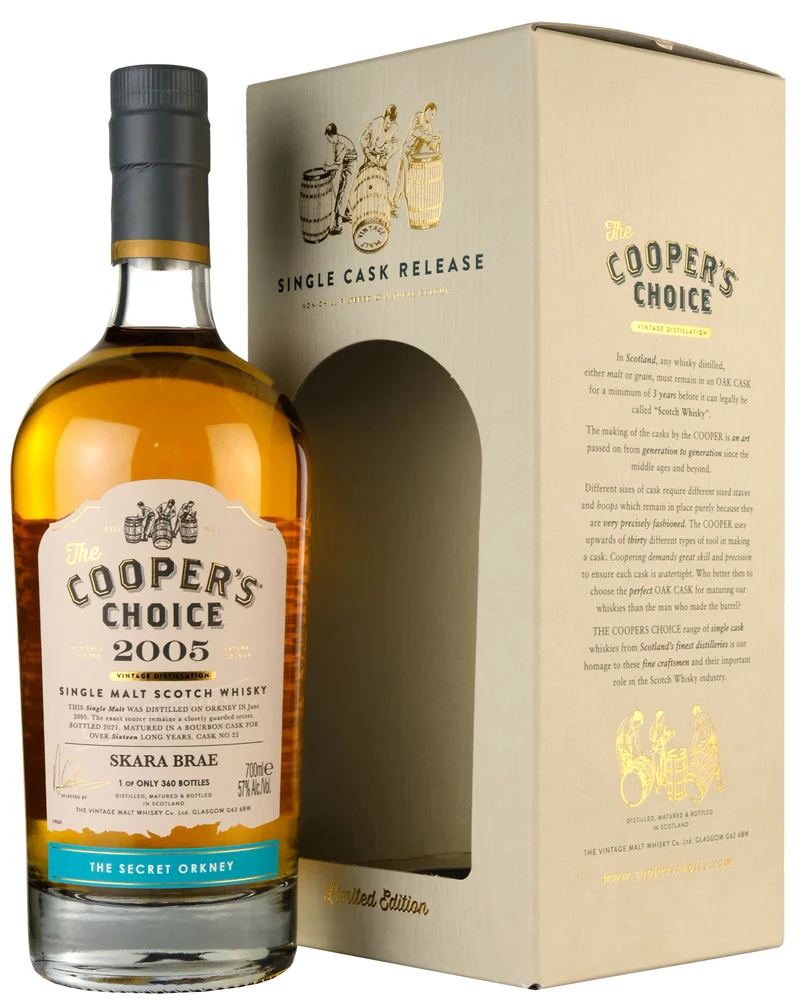 Secret Orkney (Skara Brae) 2005-2021 | 16 Year Old Cooper's Choice Single Cask 22