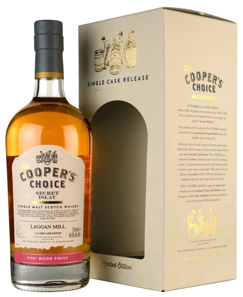 Laggan Mill Secret Islay Cooper's Choice Single Cask 3353