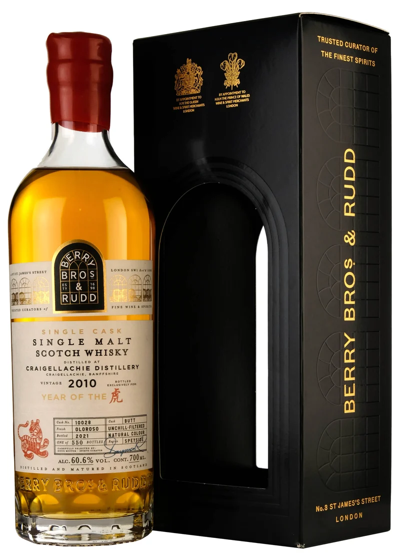 Craigellachie 2010-2021 | 11 Year Old | Berry Bros & Rudd Single Cask 10028