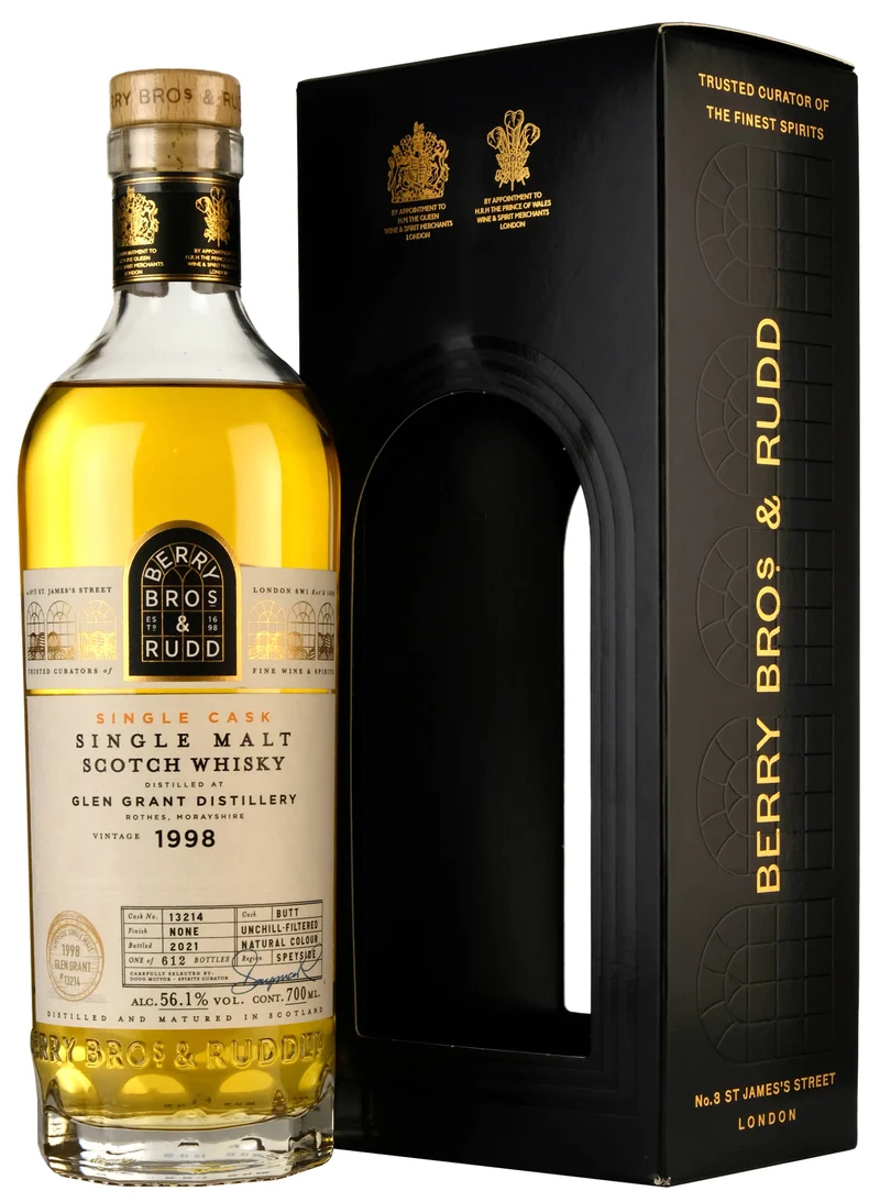 Glen Grant 1998-2021 | 24 Year Old | Berry Bros & Rudd Single Cask 13214