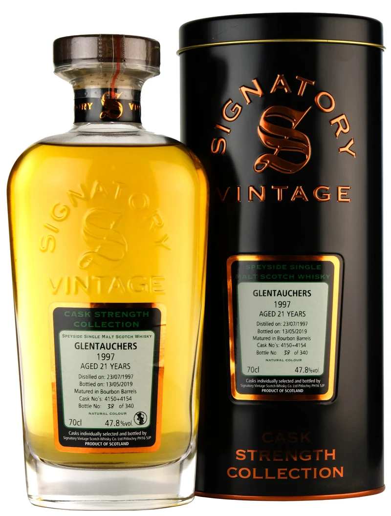 Glentauchers 1997-2019 | 21 Year Old Signatory Vintage Casks 4150+4154