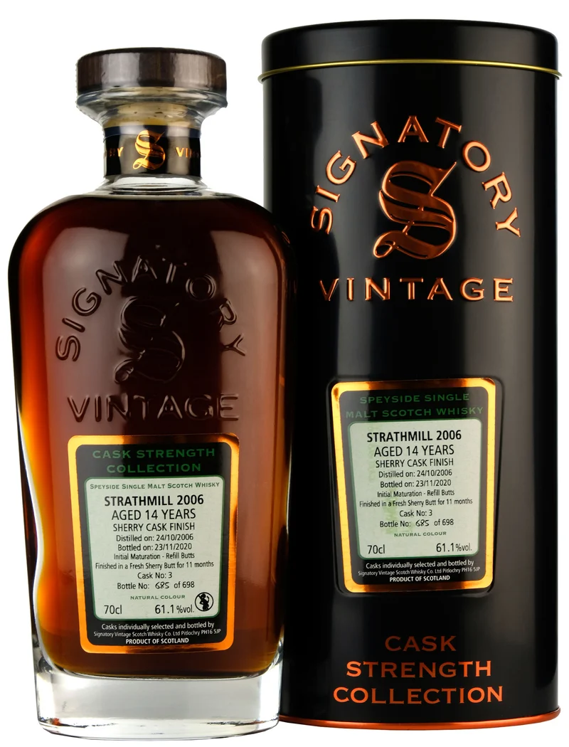 Strathmill 2006-2020 | 14 Year Old Signatory Vintage Cask Strength Collection Single Cask 3