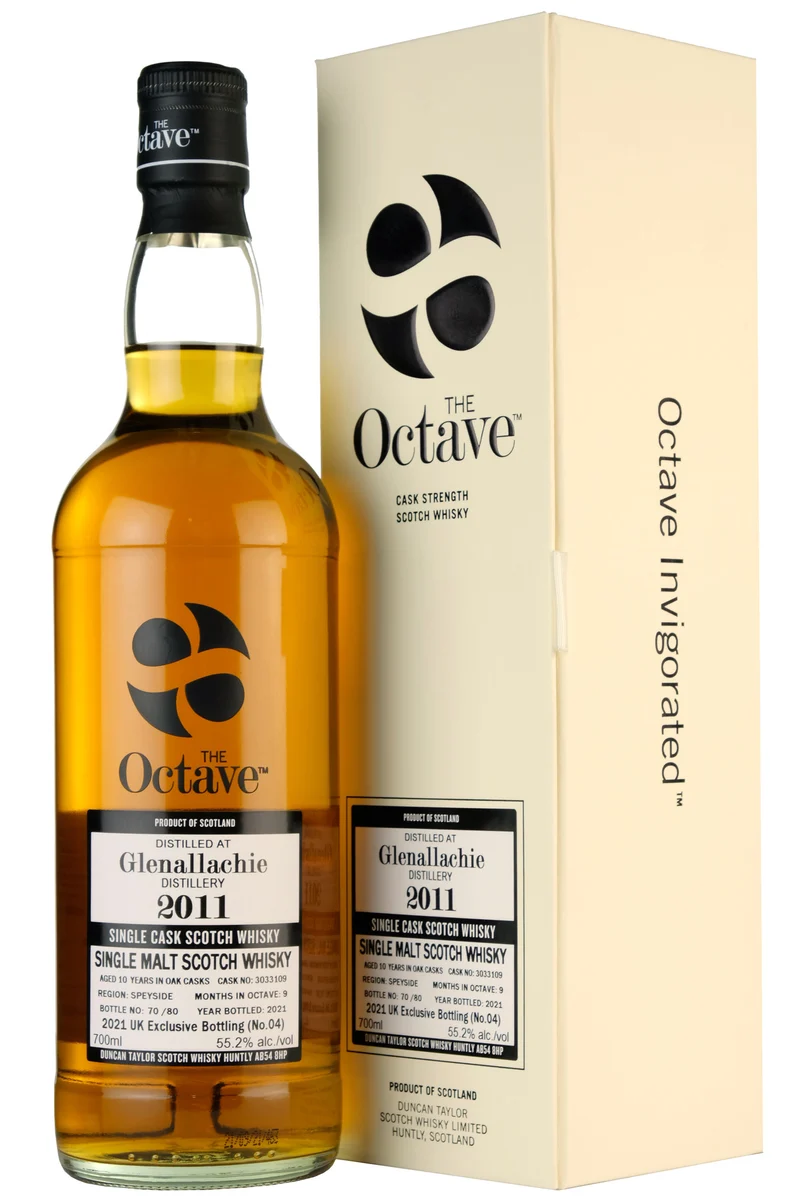 Glenallachie 2011-2021 | 10 Year Old Duncan Taylor Octave Single Cask 3033109 UK Exclusive