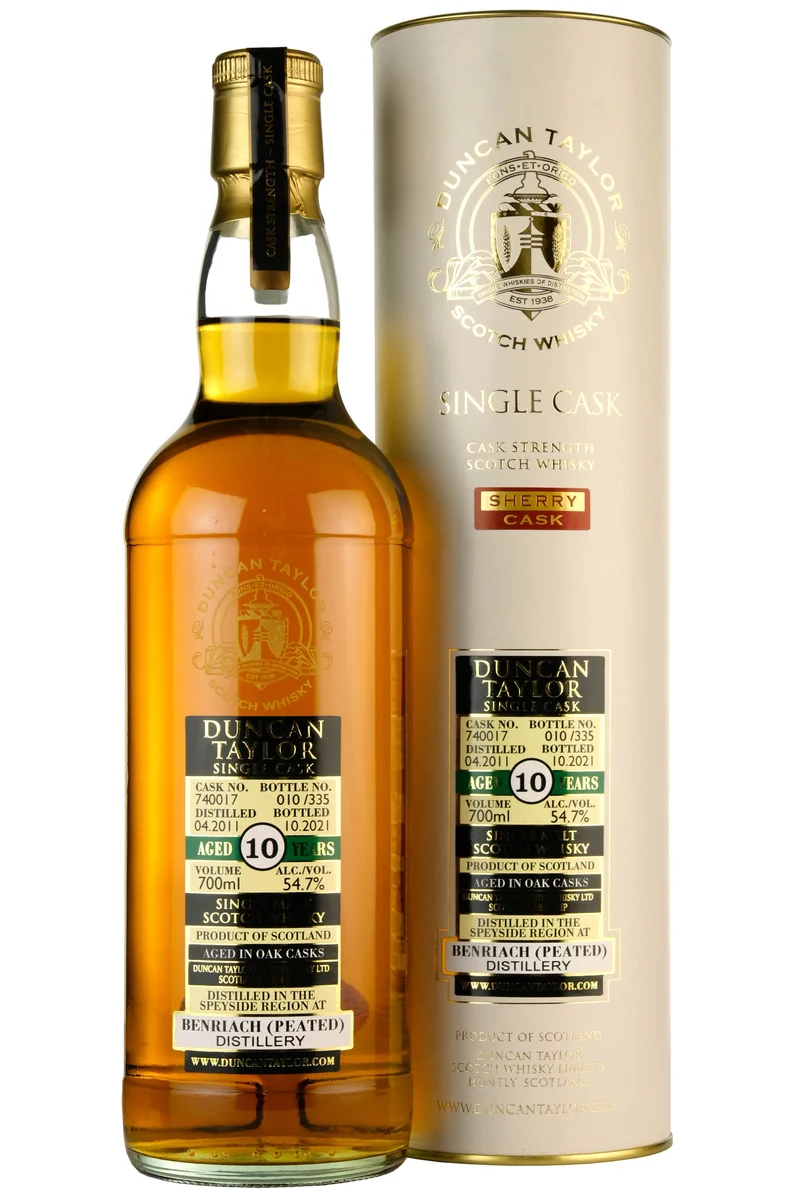 Benriach (Peated) 2011-2021 | 10 Year Old Duncan Taylor Cask 740017