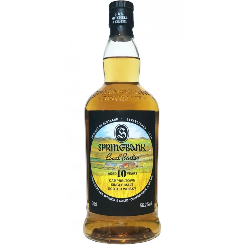 Springbank 10 Year Local Barley Cask Strength Single Malt Whisky Campbeltown