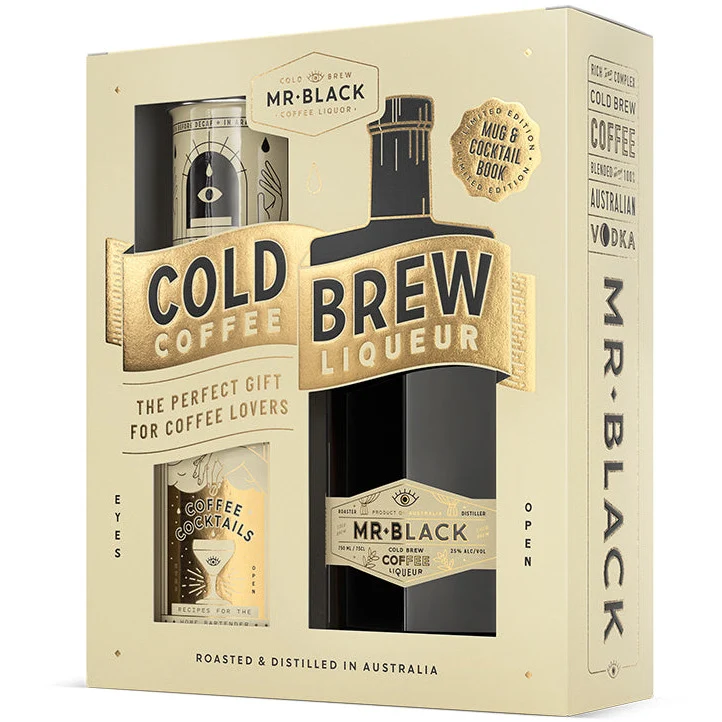 Mr. Black Cold Brew Coffee Liqueur with Mug Gift