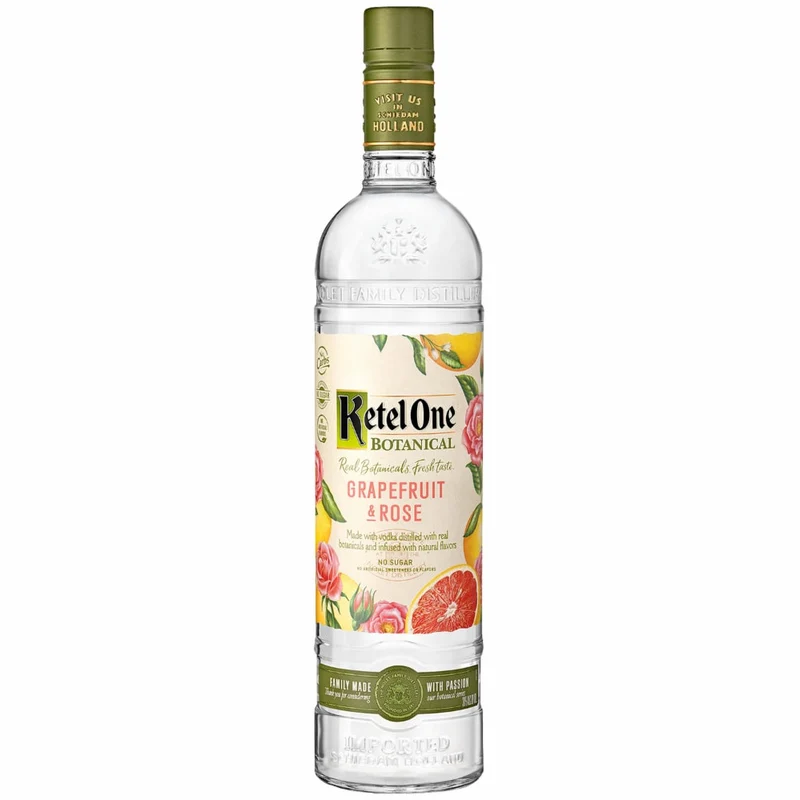 Ketel One Vodka, Grapefruit & Rose - 750ml