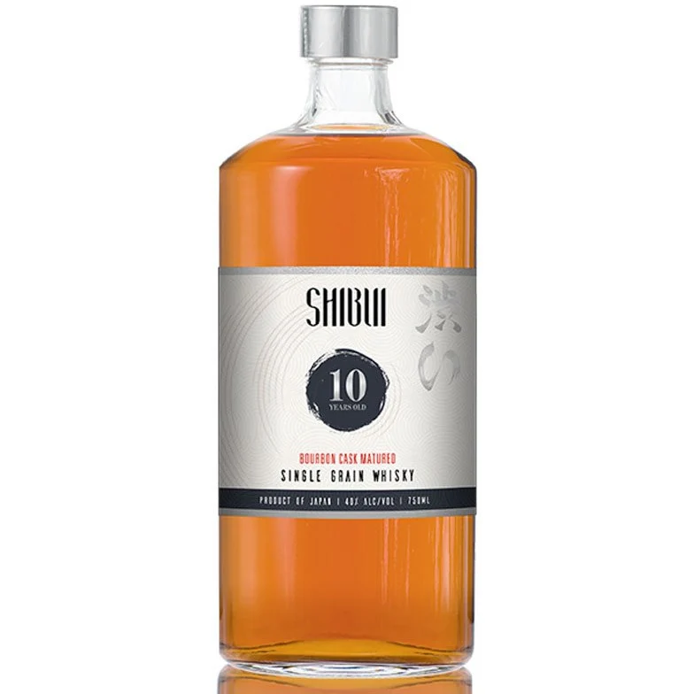 Shibui 10 Year Single Grain Bourbon Cask Whisky 750ml