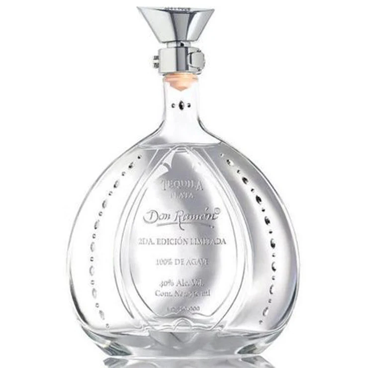Don Ramón Swarovski Crystals Plata Tequila 100% de Agave Edición Limitada