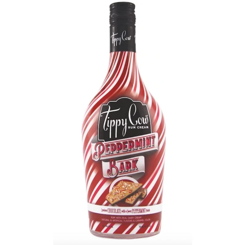 Tippy Cow Peppermint Bark Rum Cream