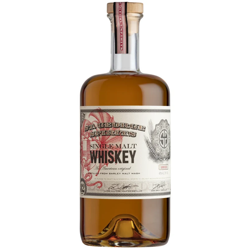 St. George Spirits Single Malt Whiskey Lot 20