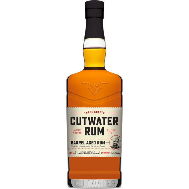 Cutwater Spirits Three Sheets Barrel Aged Rum