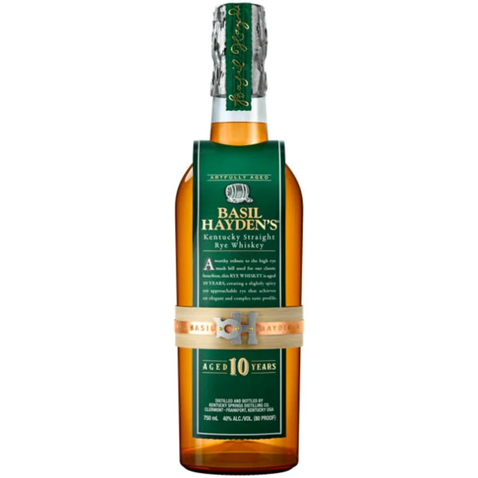 Basil Hayden 10 Year Rye Bourbon Whiskey 750 ml