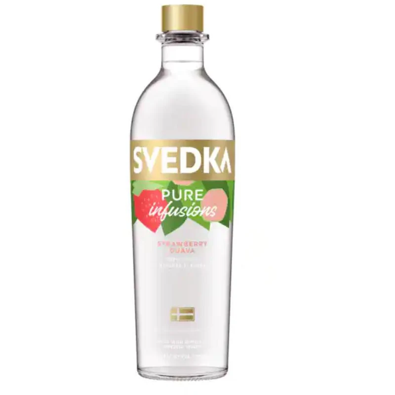 SVEDKA Pure Infusions Strawberry Guava
