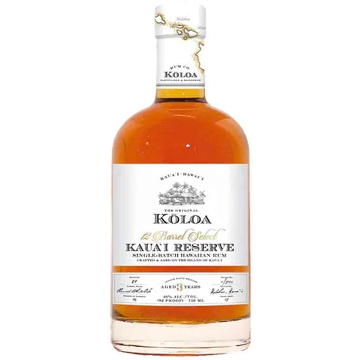 Koloa 12 Barrel Select Kauaʻi Reserve Aged Hawaiian Rum
