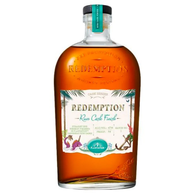 Redemption Plantation Rum Cask Finish Rye Whiskey