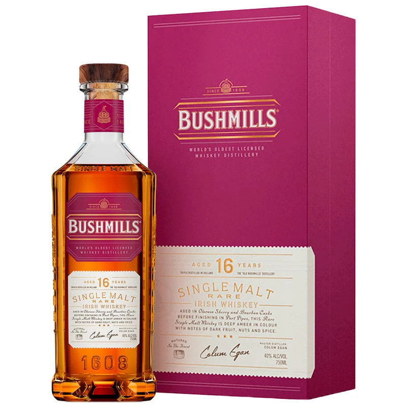 Bushmills 16 Year Single Malt Irish Whiskey