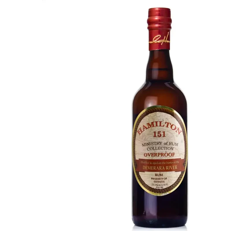 Hamilton Demerara 151 Overproof Rum