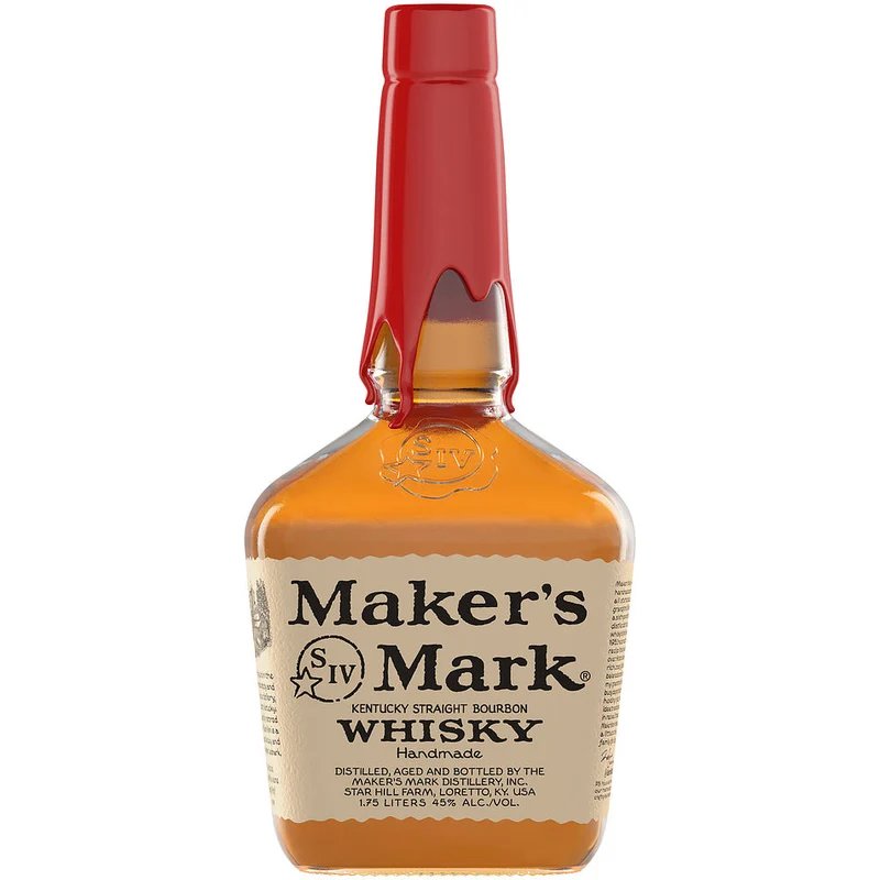 Maker's Mark Kentucky Straight Bourbon Whisky 1.75L