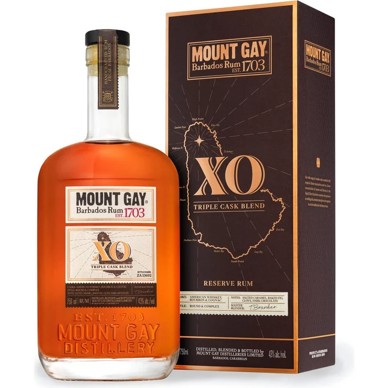 Mount Gay XO Triple Cask Blend Rum 750mL