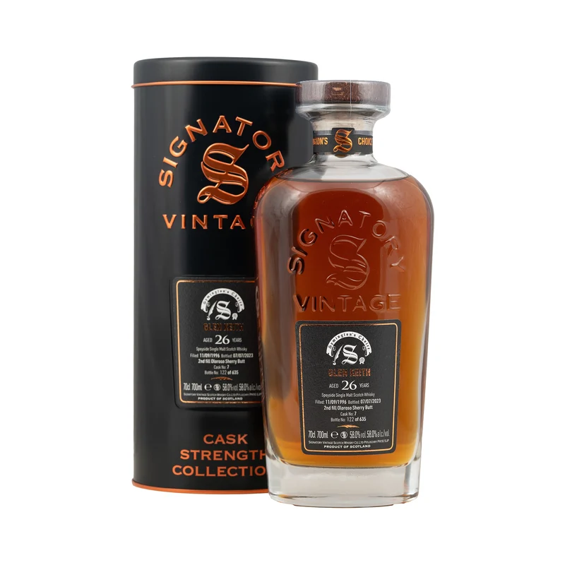Glen Keith 1996 26 Year Old Sherry Cask Signatory Symington’s Choice 58%