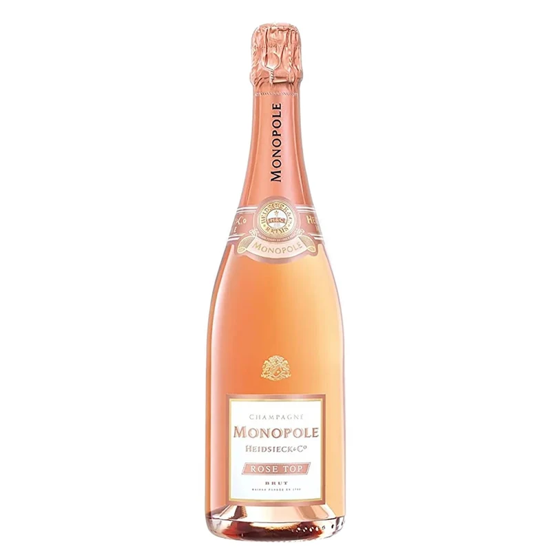 Heidsieck & Co. Monopole Champagne Brut Rose Rose Top