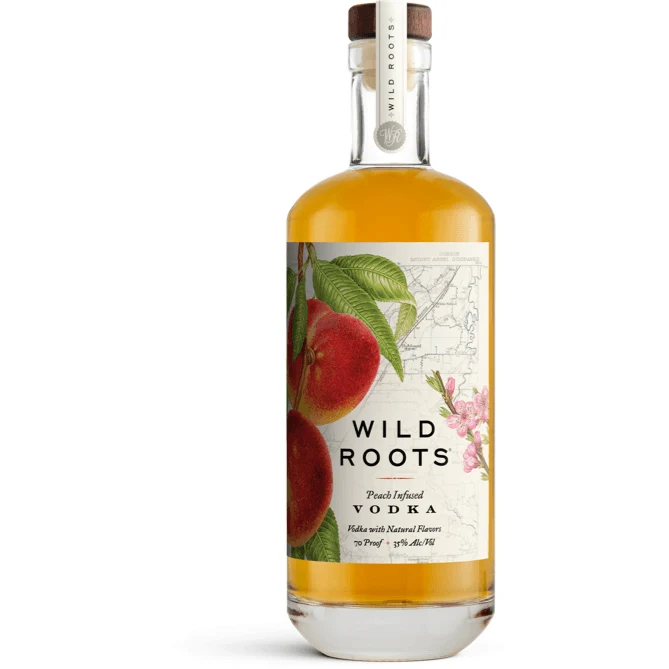 Wild Roots Peach Infused Vodka