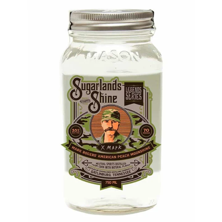 Sugarlands Shine Mark Rogers Peach Moonshine