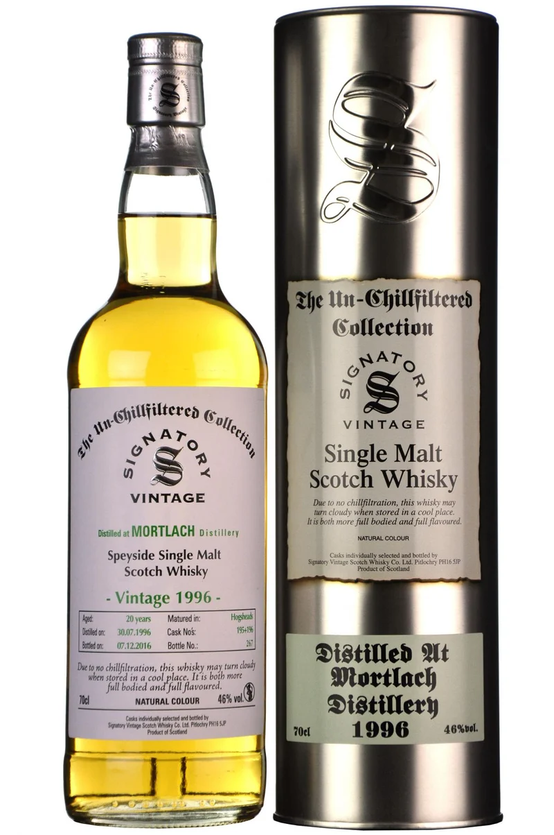 Mortlach 1996-2016 | 20 Year Old | Signatory Vintage