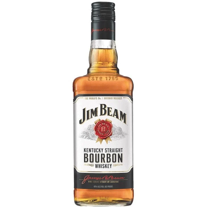 Jim Beam Kentucky Straight Bourbon Whiskey 750 ml