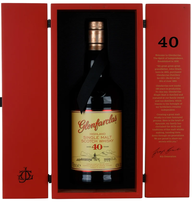 Glenfarclas 40 Year Old Warehouse Bottled 2020