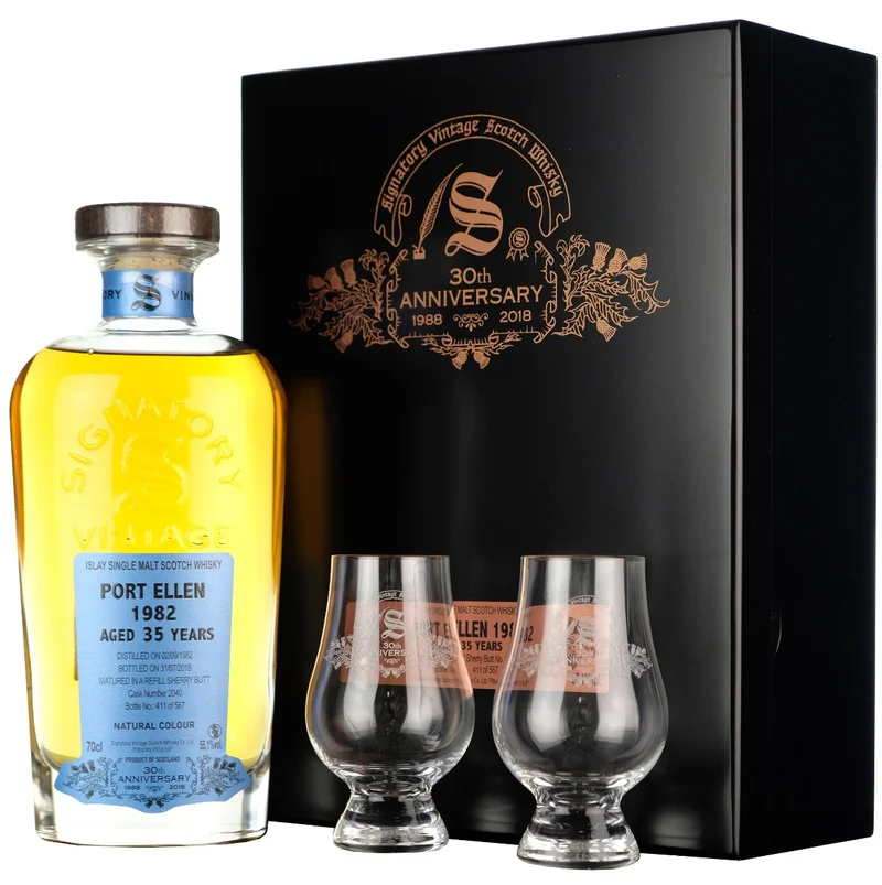 Port Ellen 1982-2018 | 35 Year Old Signatory Vintage 30th Anniversary Single Cask 2040
