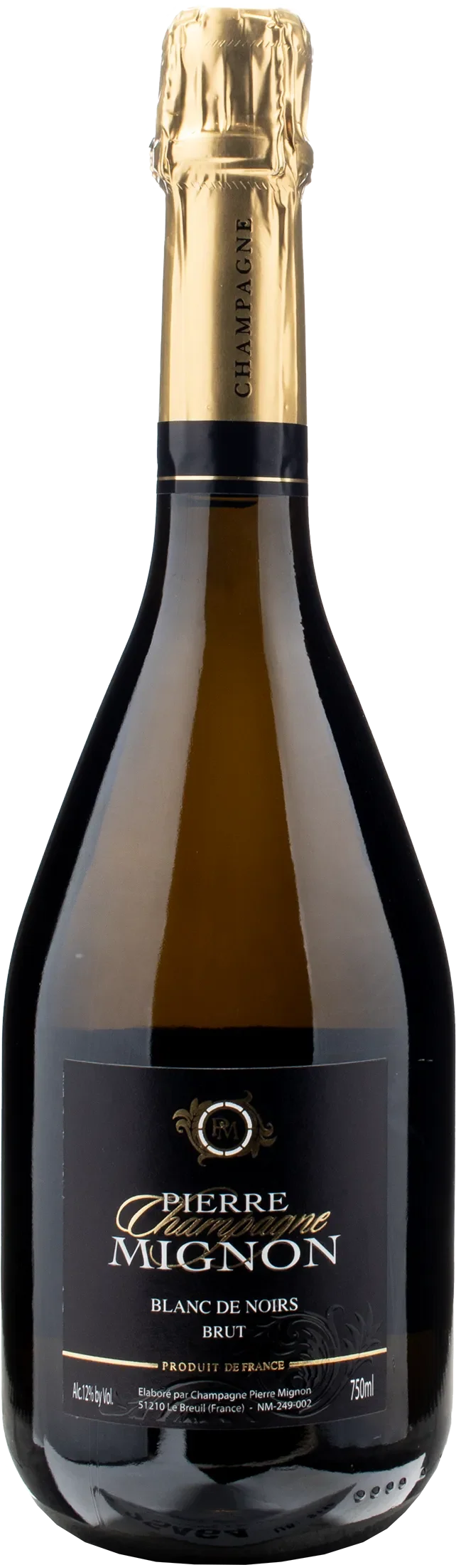 Pierre Mignon Champagne Blanc de Noirs Brut