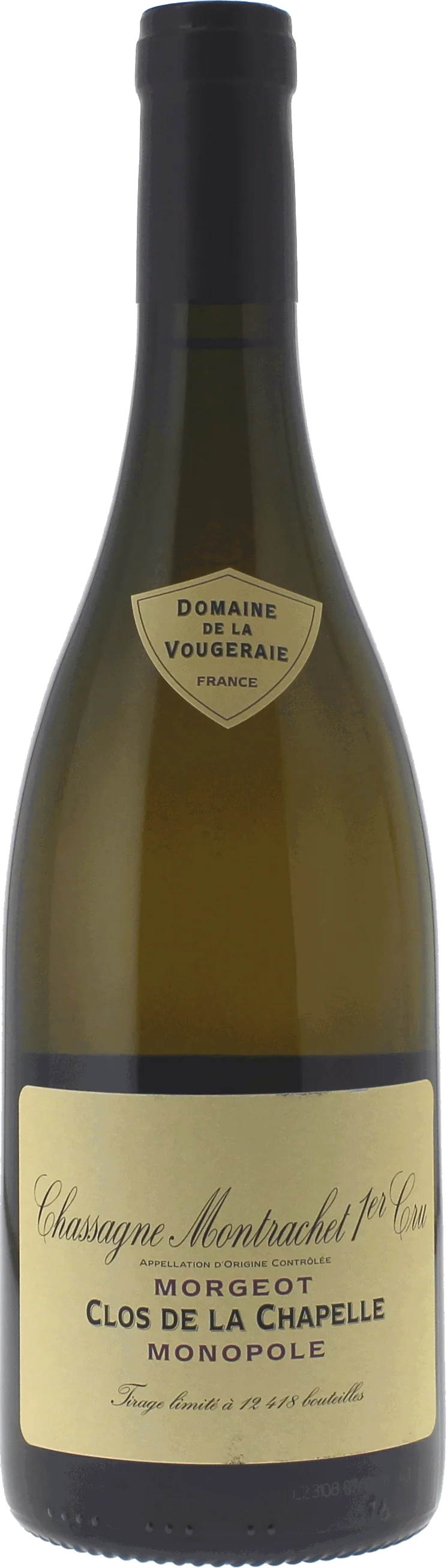Chassagne Montrachet 1er Cru Morgeot Clos De La Chapelle Domaine Vougeraie, 2023