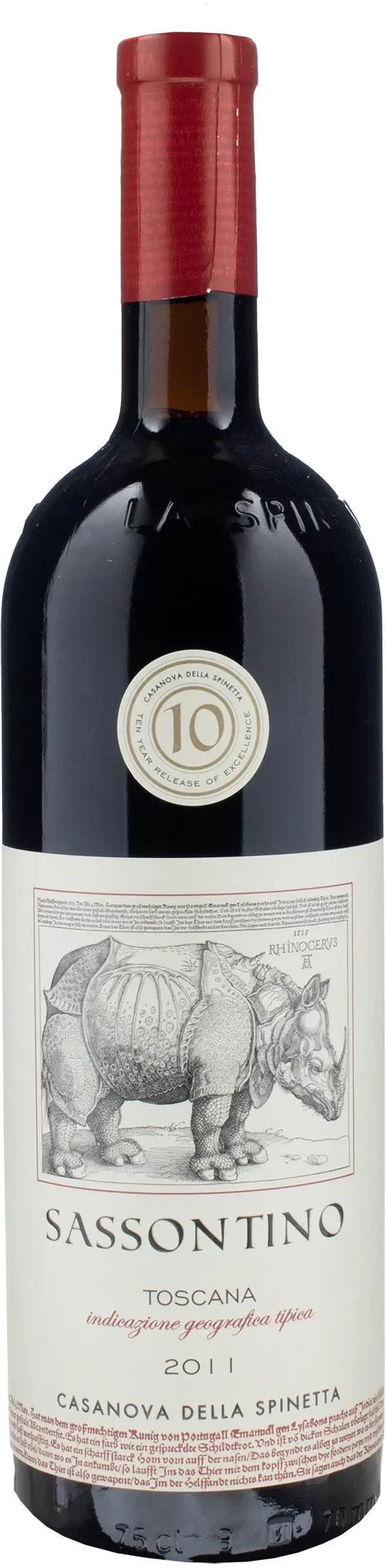Casanova della Spinetta Toscana Sangiovese Rosso Sassontino 2011