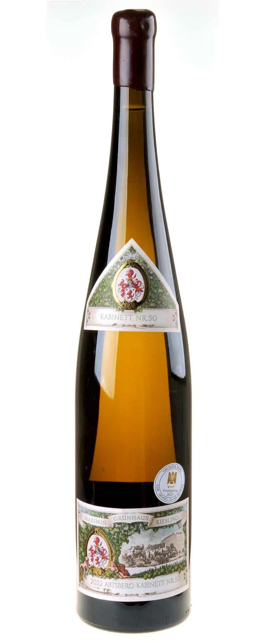 Maximin Grünhaus Riesling Abtsberg Kabinett Nr 50 2022 Magnum Versteigerung white