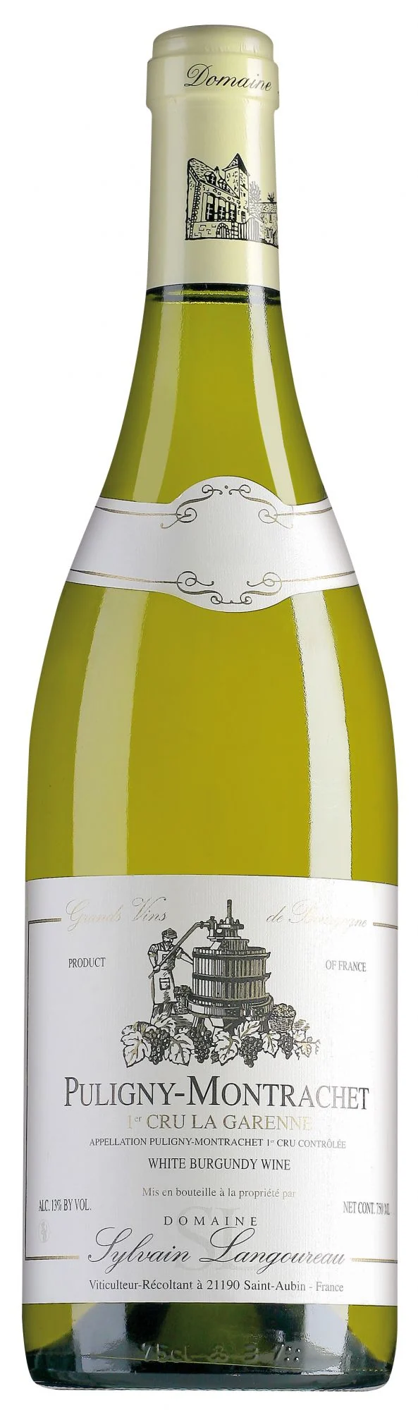 2022 Domaine Sylvain Langoureau Puligny-Montrachet 1er Cru La Garenne