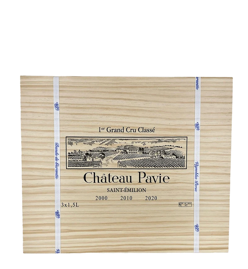 Château Pavie Millesimes 2000-2010-2020 Magnum (3 fl)