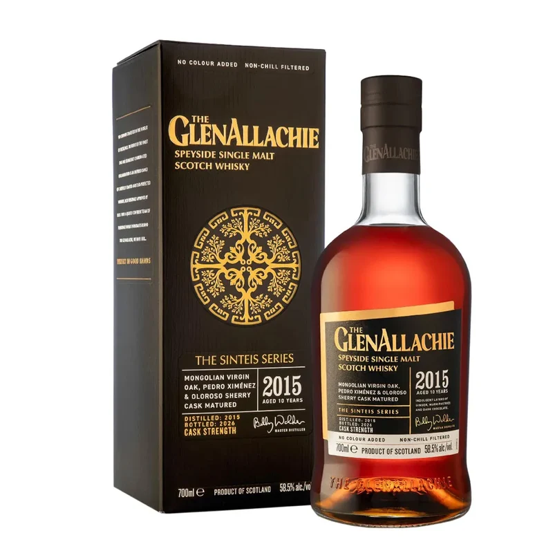 The GlenAllachie Sinteis 10 Year Old Mongolian Oak 58.5%