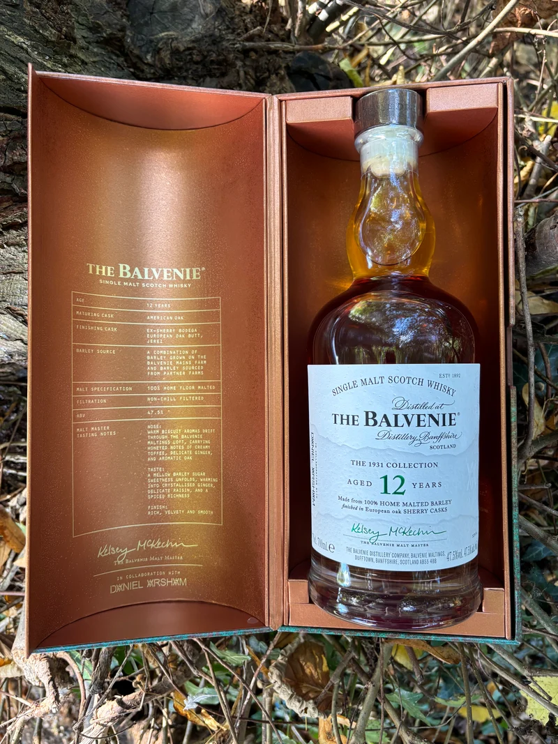 Balvenie 12 Year Old Single Malt Whisky 1931 Collection Limited Edition 47.5%