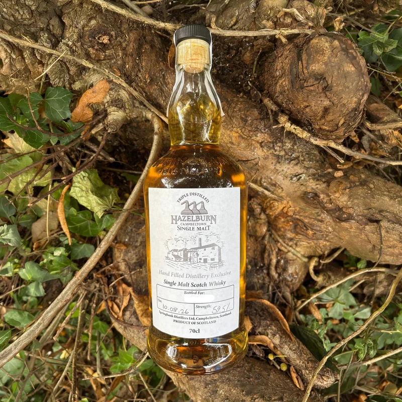Hazelburn 2026 Distillery Exclusive Hand Filled Single Malt Whisky 59.5%