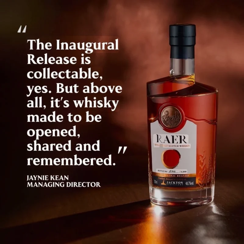 RAER Single Malt Scotch Whisky The Inaugural Release 48.7%