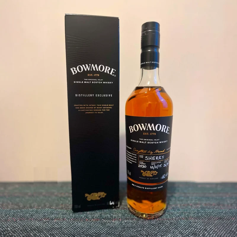 Bowmore Single Cask Distillery Exclusive Oloroso Sherry Cask #2530 60.4%